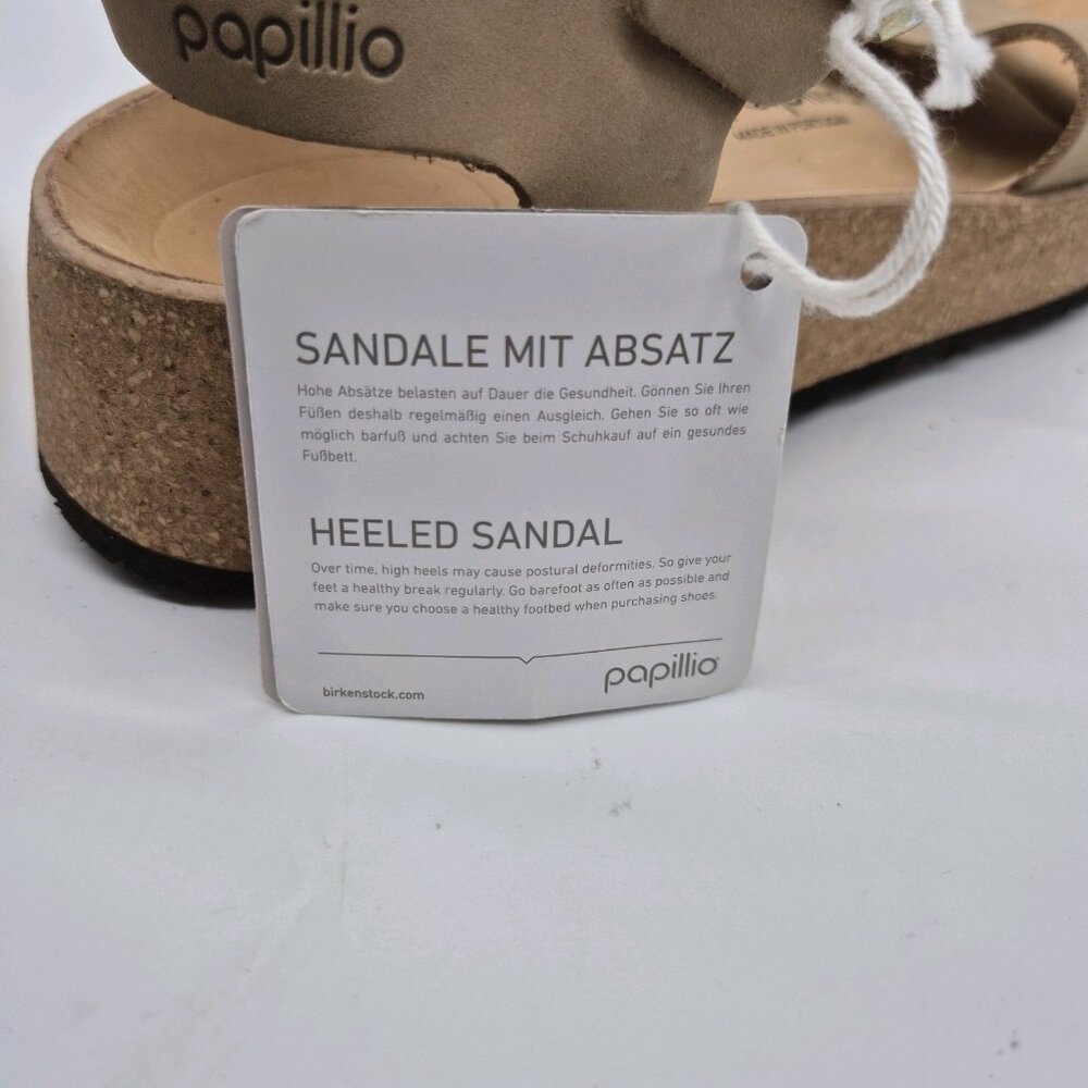 Papillio Birkentsock Women's Size 6 US 37 EU Soley Ring Tan Sandals (46) - Picture 7 of 11